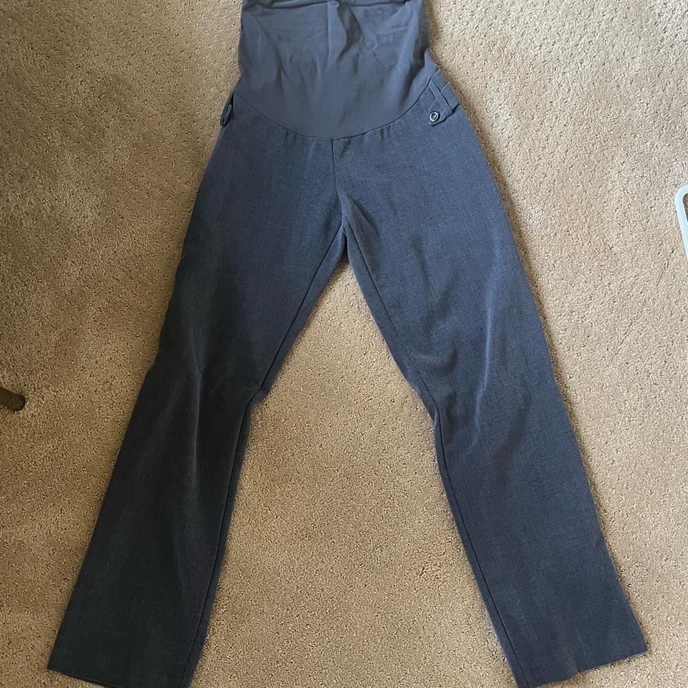 Motherhood Charcoal Maternity Trousers